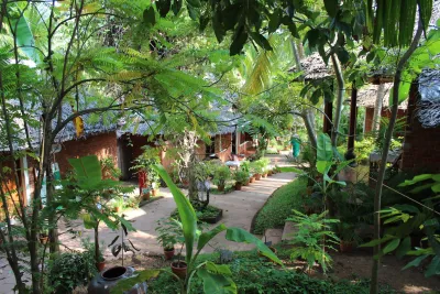 Manaltheeram in Kerala, India