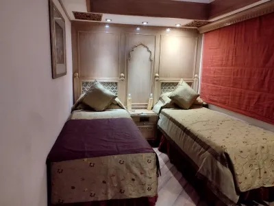 Deluxe Cabin on the Maharajas Express luxury train, India