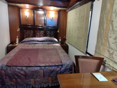 Junior Suite on the Maharajas Express luxury train, India