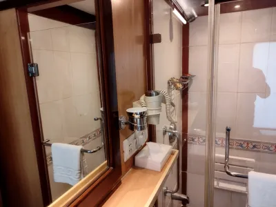 Junior Suite on the Maharajas Express luxury train, India