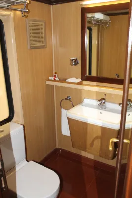 Junior Suite on the Maharajas Express luxury train, India