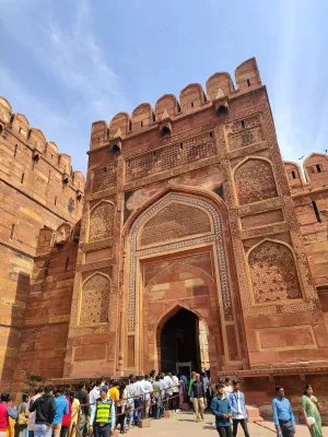 Agra Fort monument in Agra, India