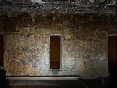 Ajanta Caves monument in Aurangabad, India