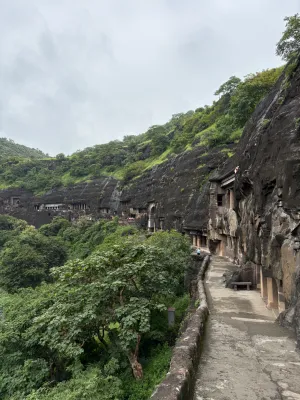 Ajanta Caves monument in Aurangabad, India