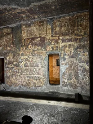 Ajanta Caves monument in Aurangabad, India