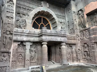 Ajanta Caves monument in Aurangabad, India