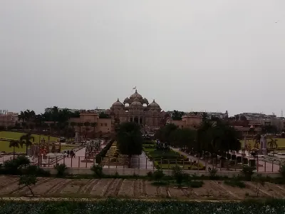 Akshardham monument in Delhi, India