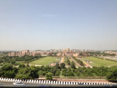 Akshardham monument in Delhi, India