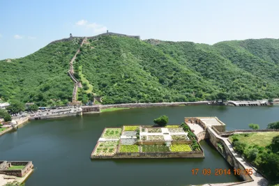 Amer Fort monument in Jaipur, India
