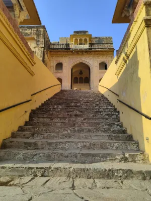 Amer Fort monument in Jaipur, India