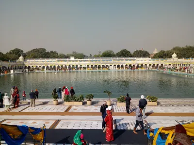 Bangla Sahib monument in Delhi, India