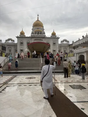 Bangla Sahib monument in Delhi, India