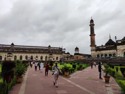 Bara Imambara monument in Lucknow, India