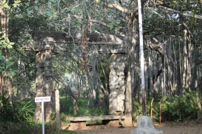 Theosophical Society, Blavatsky Avenue monument in Chennai, India