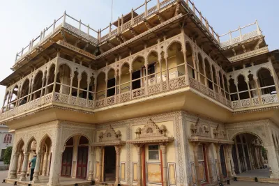 City Palace Jaipur monument in Jaipur, India