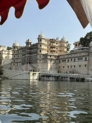 City Palace Udaipur monument in Udaipur, India