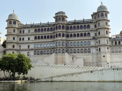 City Palace Udaipur monument in Udaipur, India