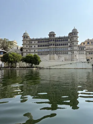 City Palace Udaipur monument in Udaipur, India