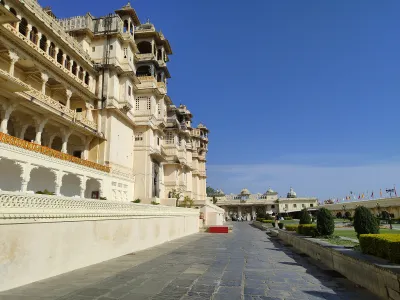 City Palace Udaipur monument in Udaipur, India