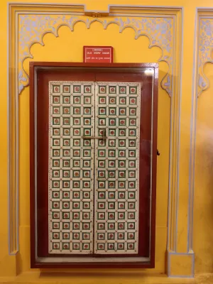 City Palace Udaipur monument in Udaipur, India