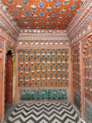 City Palace Udaipur monument in Udaipur, India