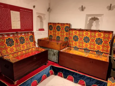 City Palace Udaipur monument in Udaipur, India