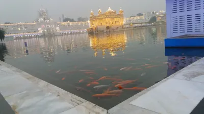 Golden Temple Amritsar monument in Amritsar, India