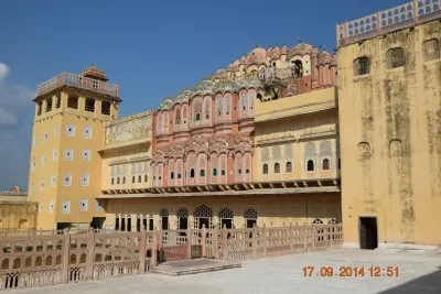 Hawa Mahal monument in Jaipur, India