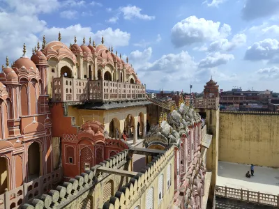 Hawa Mahal monument in Jaipur, India