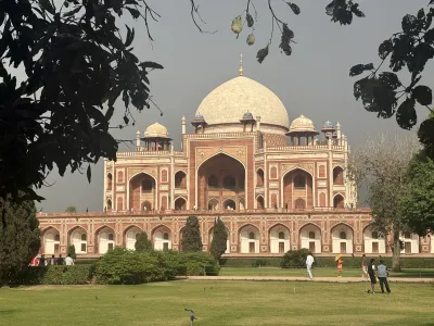 Humayun Tomb monument in Delhi, India