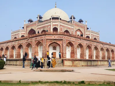 Humayun Tomb monument in Delhi, India