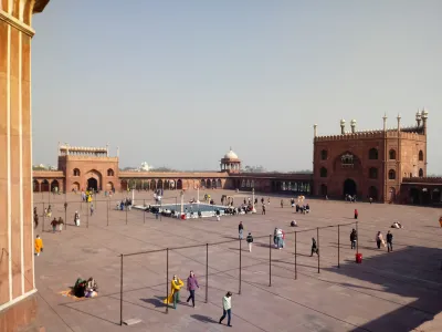 Jama Masjid monument in Delhi, India
