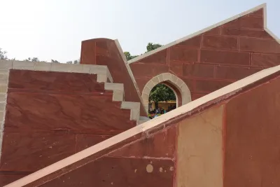 Jantar Mantar Jaipur monument in Jaipur, India