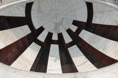 Jantar Mantar Jaipur monument in Jaipur, India