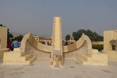 Jantar Mantar Jaipur monument in Jaipur, India
