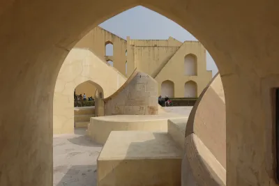 Jantar Mantar Jaipur monument in Jaipur, India