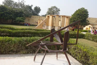 Jantar Mantar Jaipur monument in Jaipur, India