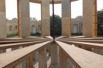 Jantar Mantar Jaipur monument in Jaipur, India