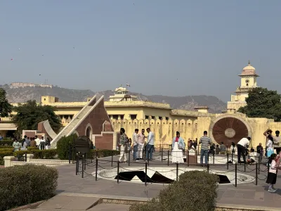 Jantar Mantar Jaipur monument in Jaipur, India