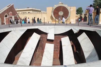 Jantar Mantar Jaipur monument in Jaipur, India