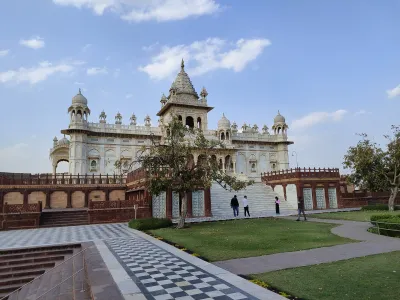Jaswant Thada monument in Jodhpur, India