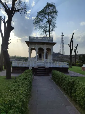 Jaswant Thada monument in Jodhpur, India