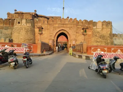 Junagarh Fort monument in Bikaner, India