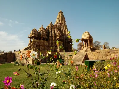 Khajuraho Temples monument in Khajuraho, India