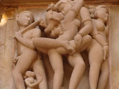 Khajuraho Temples monument in Khajuraho, India