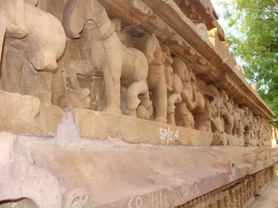 Khajuraho Temples monument in Khajuraho, India