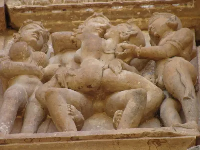 Khajuraho Temples monument in Khajuraho, India