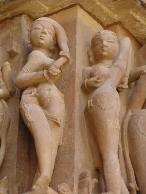 Khajuraho Temples monument in Khajuraho, India
