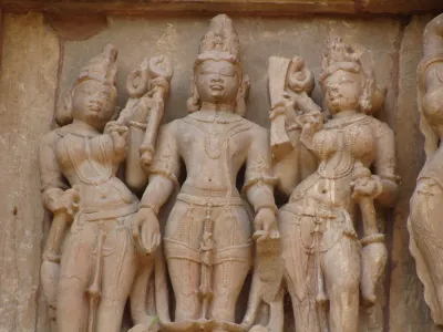 Khajuraho Temples monument in Khajuraho, India