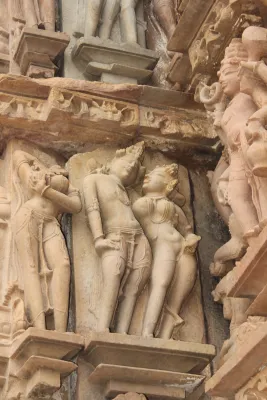 Khajuraho Temples monument in Khajuraho, India